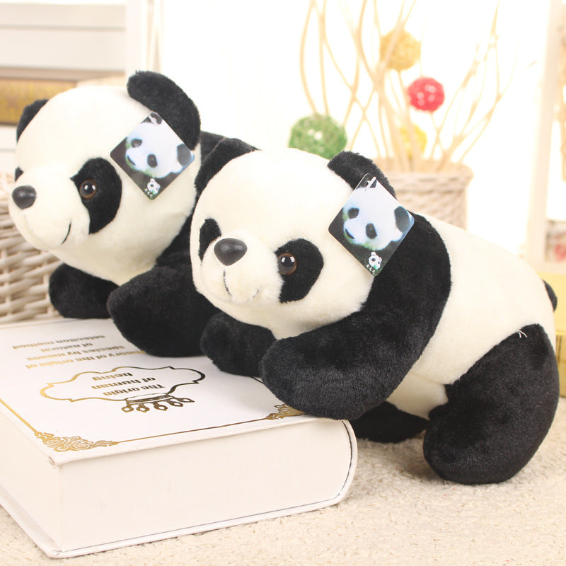Wholesale panda standing panda cartoon panda Doll Plush panda standing panda doll