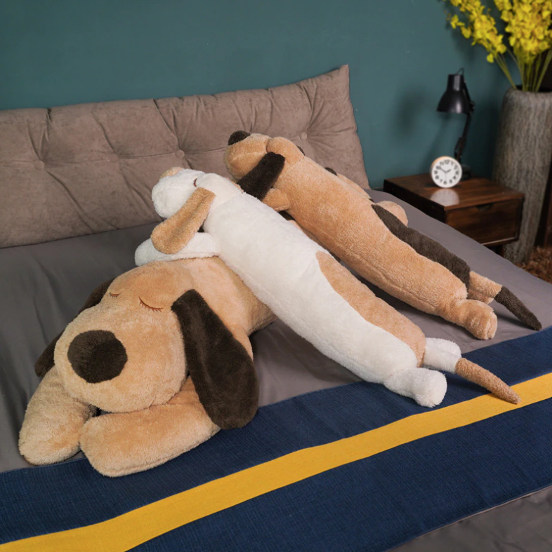 Jättehundplyschkudde