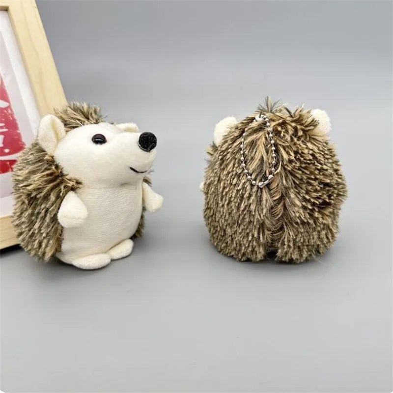Hedgehog Plush Keychain