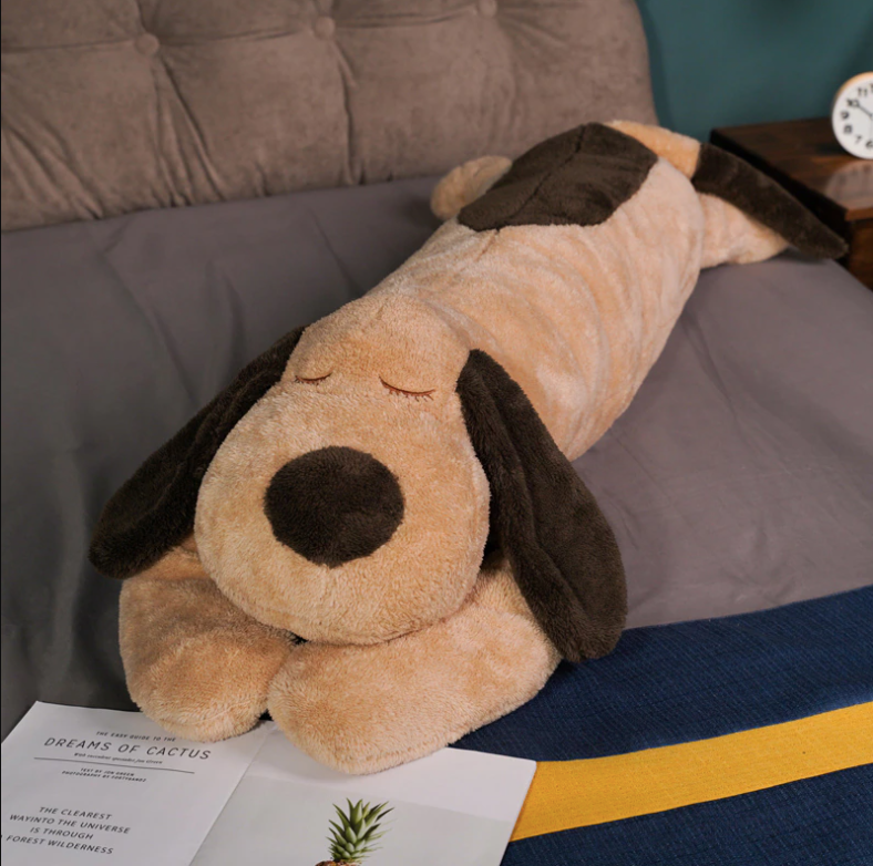 Jättehundplyschkudde